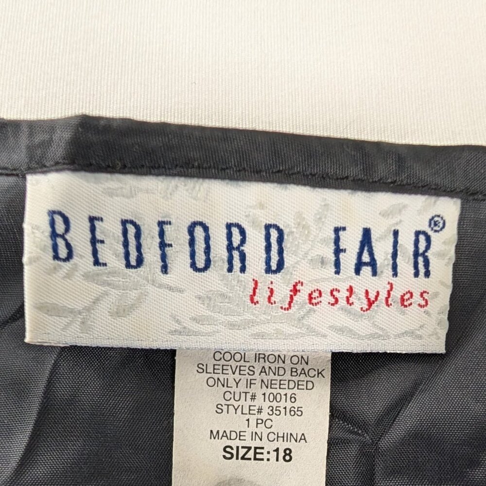 Vtg Patterned Checkered Velvet Button Up Black Sh… - image 6